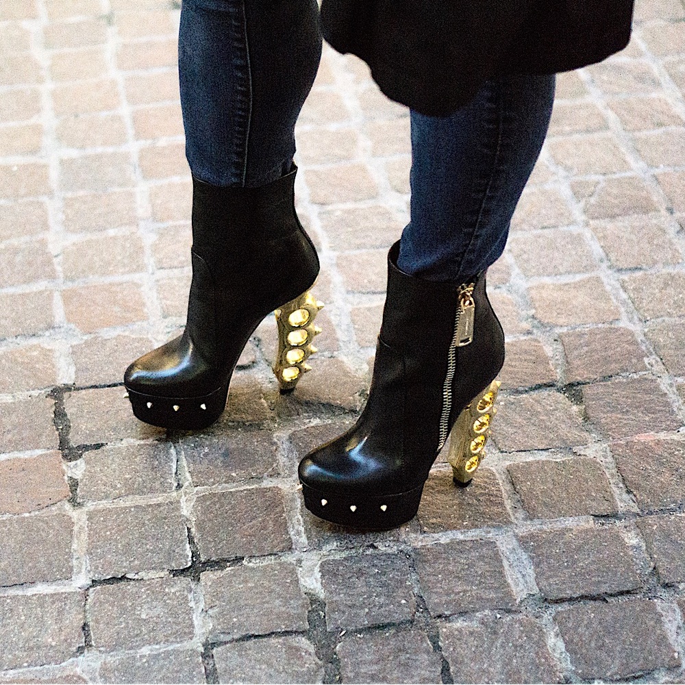 Dsquared2 Brass Knuckles Boots